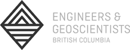 logo of Engineering Geoscience BC which construction law firm ATAC law is members of