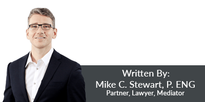 Construction contract expert and contruction lawyer Mike Stewart of ATAC Law.