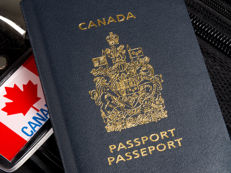 Canadian passport of a permanent resident of Canada who is planning on sponsoring a spouse