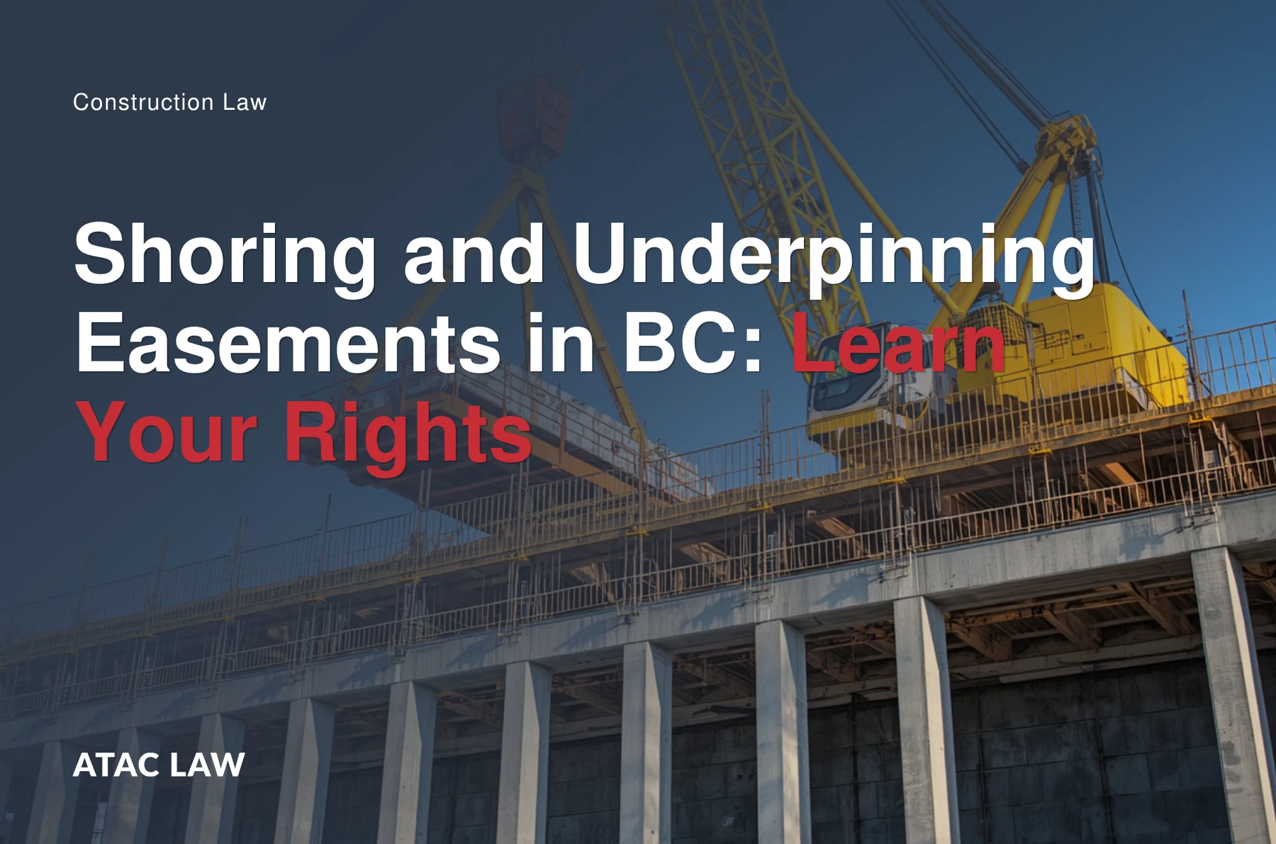 You are currently viewing Shoring and Underpinning Easements in BC: Learn Your Rights