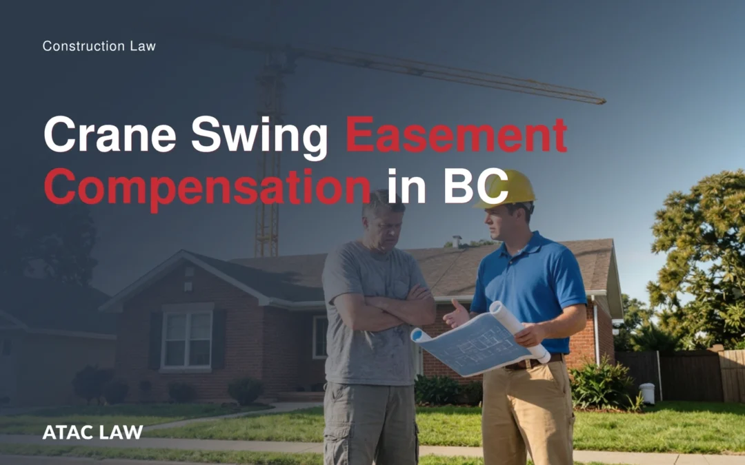 Crane Swing Easement Compensation in BC
