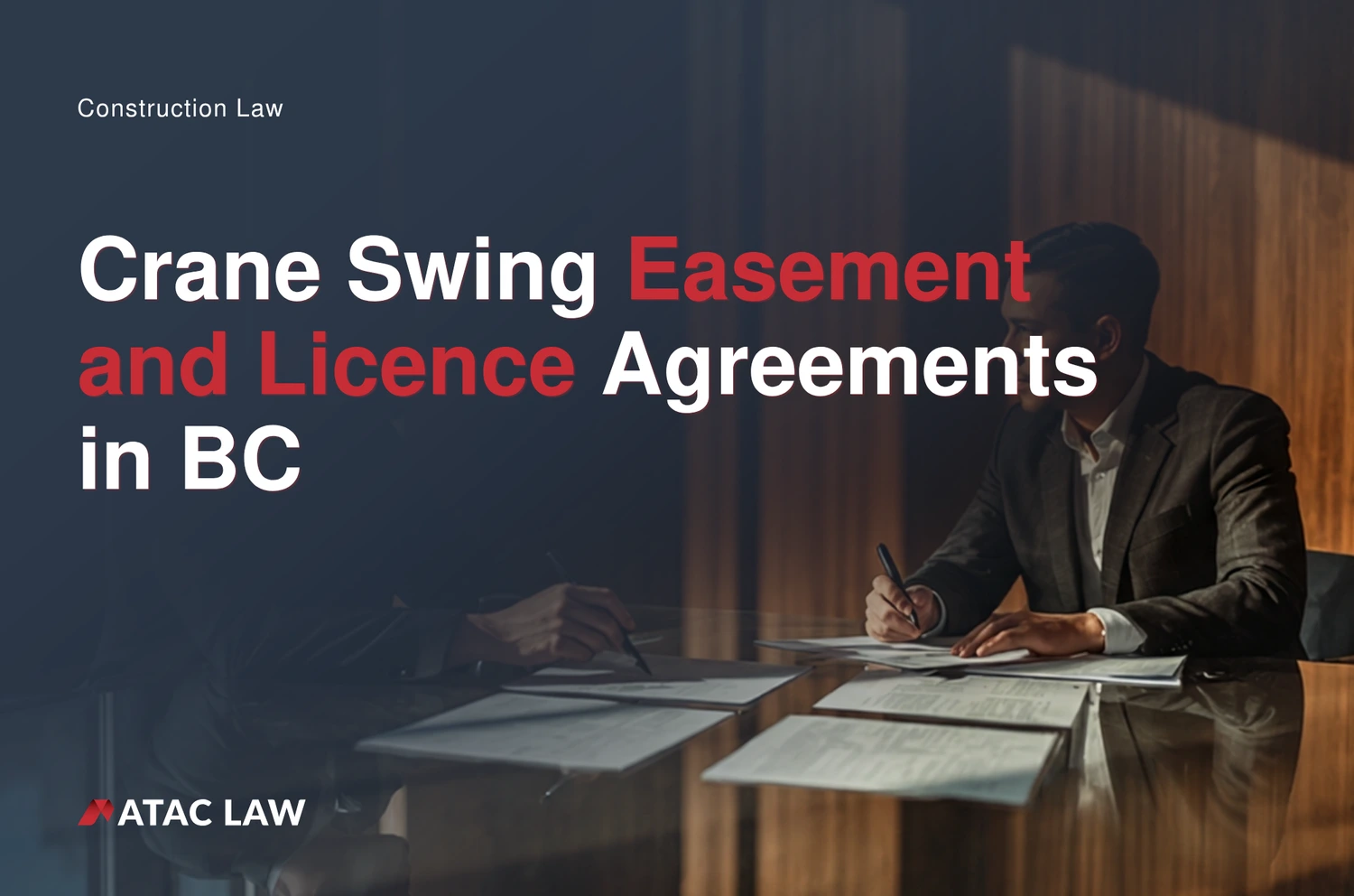 crane swing easement and licence agreement